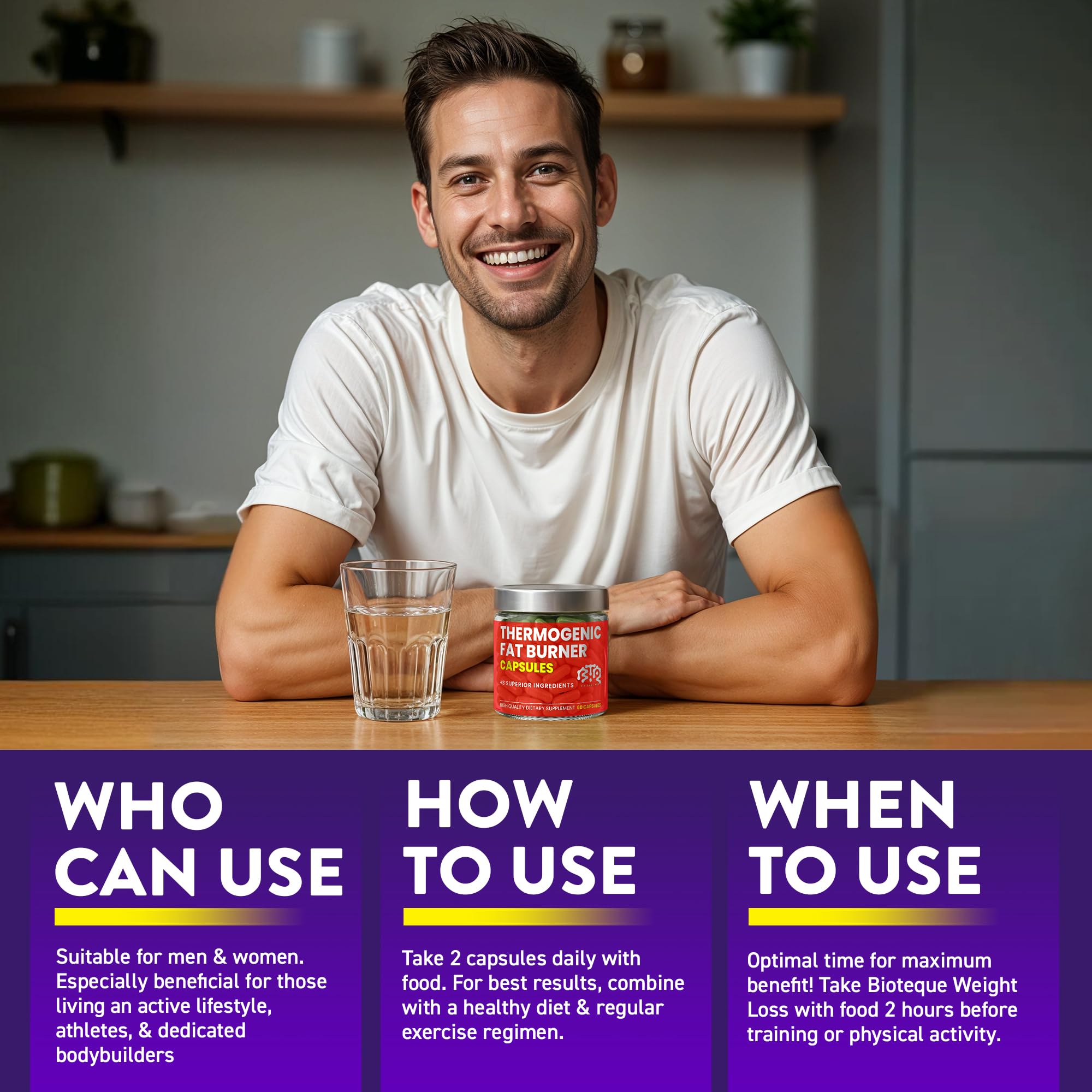 Apple cider vinegar and glucomannan included in the diet supplement