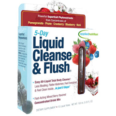 Applied Nutrition 5-Day Liquid Cleanse & Flush packaging with 10 liquid tubes