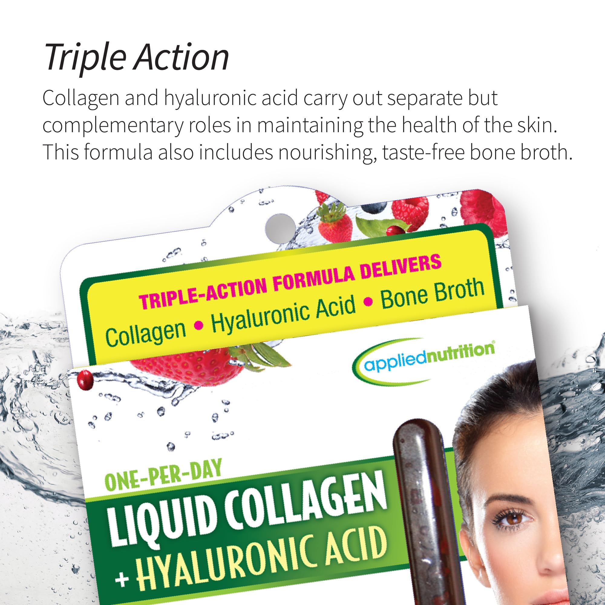 Healthy skin and nails concept image