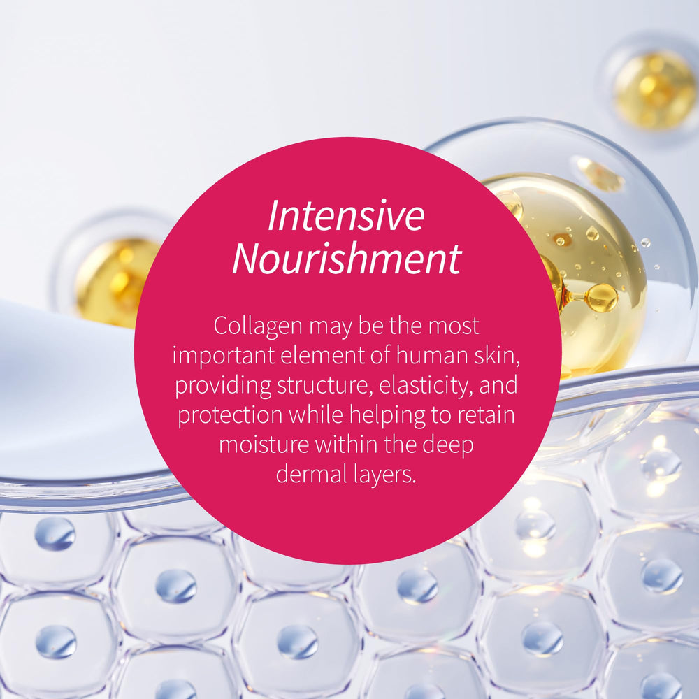 Nutrition panel showing 4,000 mg hydrolyzed collagen and biotin