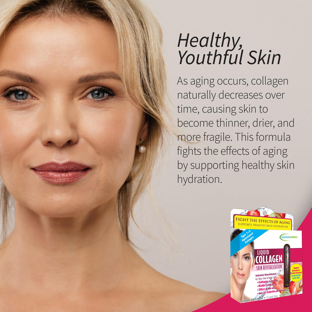 Individual liquid tubes for the collagen drink