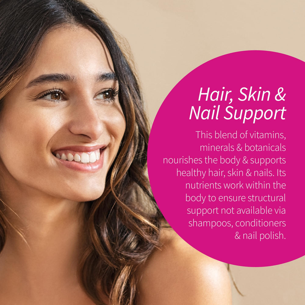 4-pack box display for Longer Stronger Hair & Nails