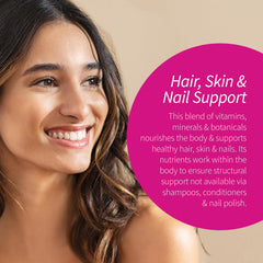 4-pack box display for Longer Stronger Hair & Nails