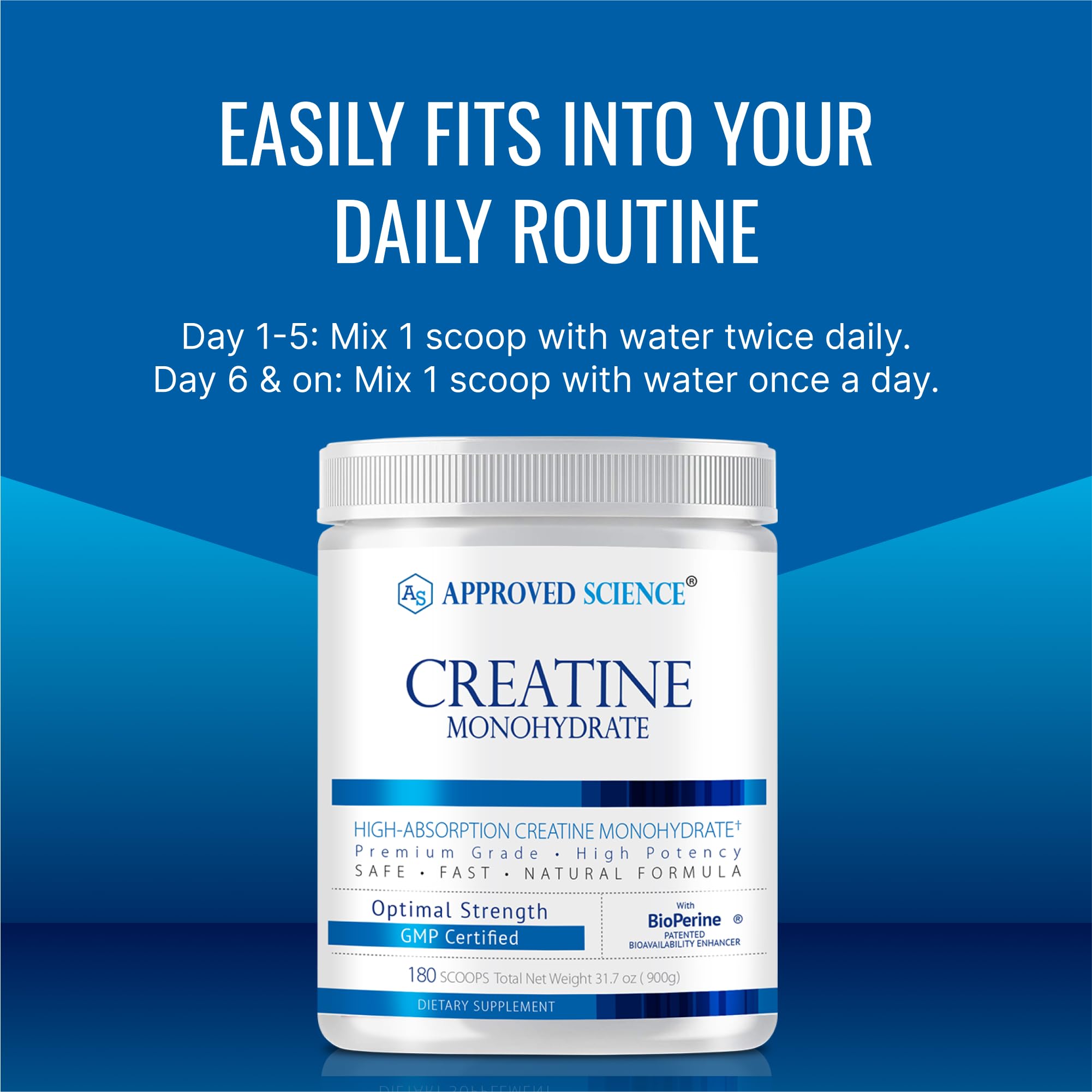 Scooper included with container