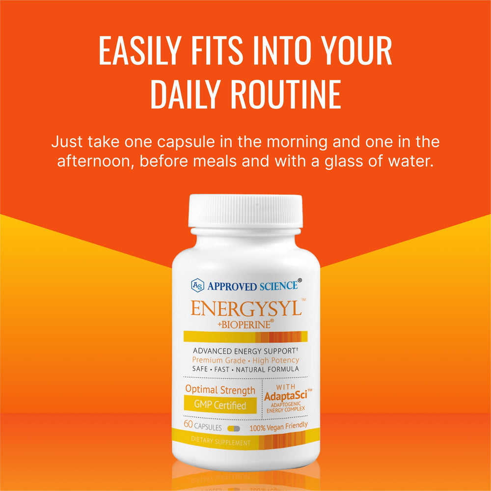 Energysyl 1 month supply with 60 capsules