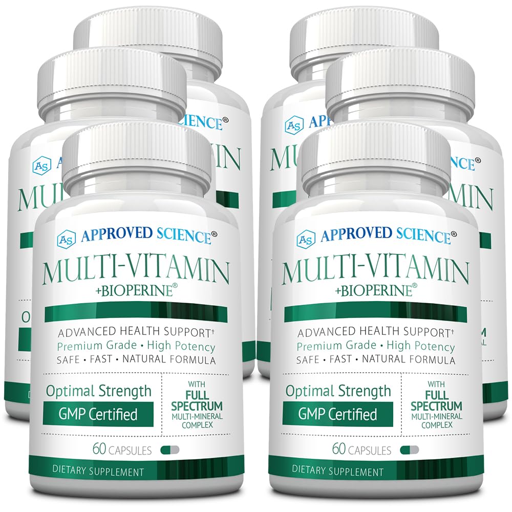Approved Science Multi-Vitamin bottle - front view