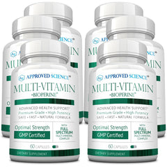 Approved Science Multi-Vitamin bottle - front view