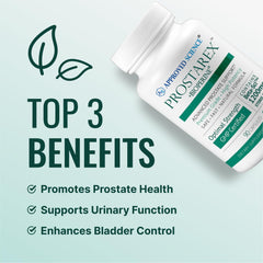 Close-up of Prostarex beta-sitosterol blend capsule