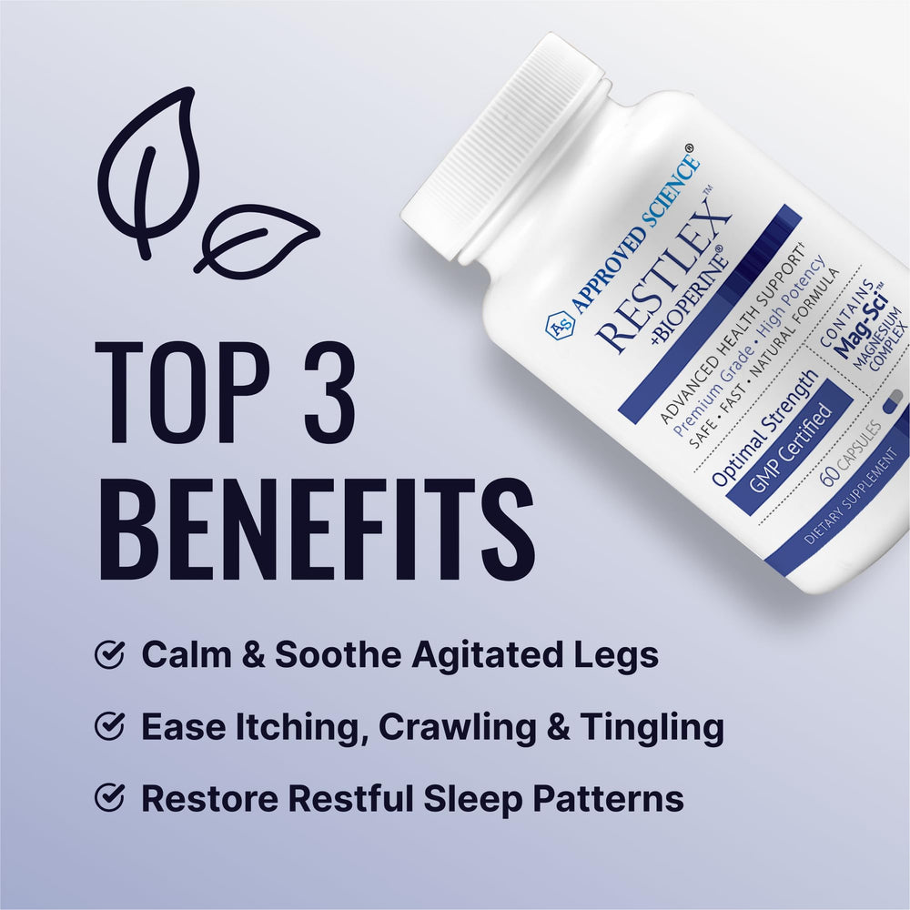 Restlex product packaging box with product details