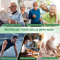 Resveratrol and Quercetin phytocapsules with NAD blend
