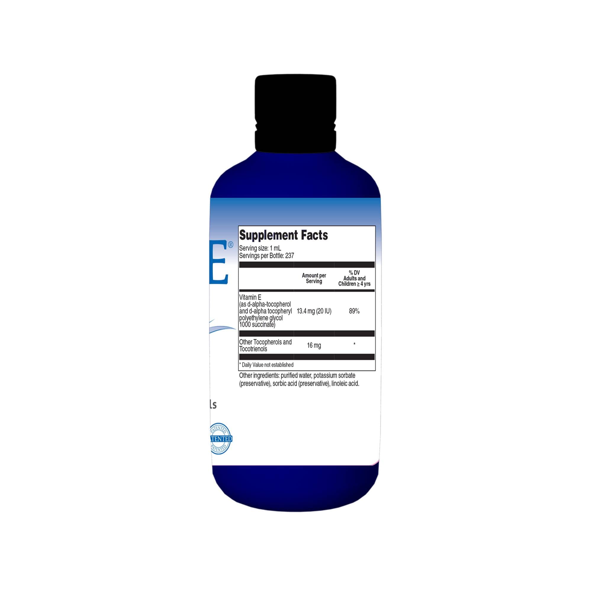 Graphic showing tocopherols and tocotrienols in Aqua-E