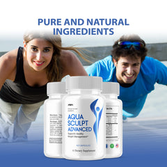 Serving suggestion with water for Aqua Sculpt Advanced