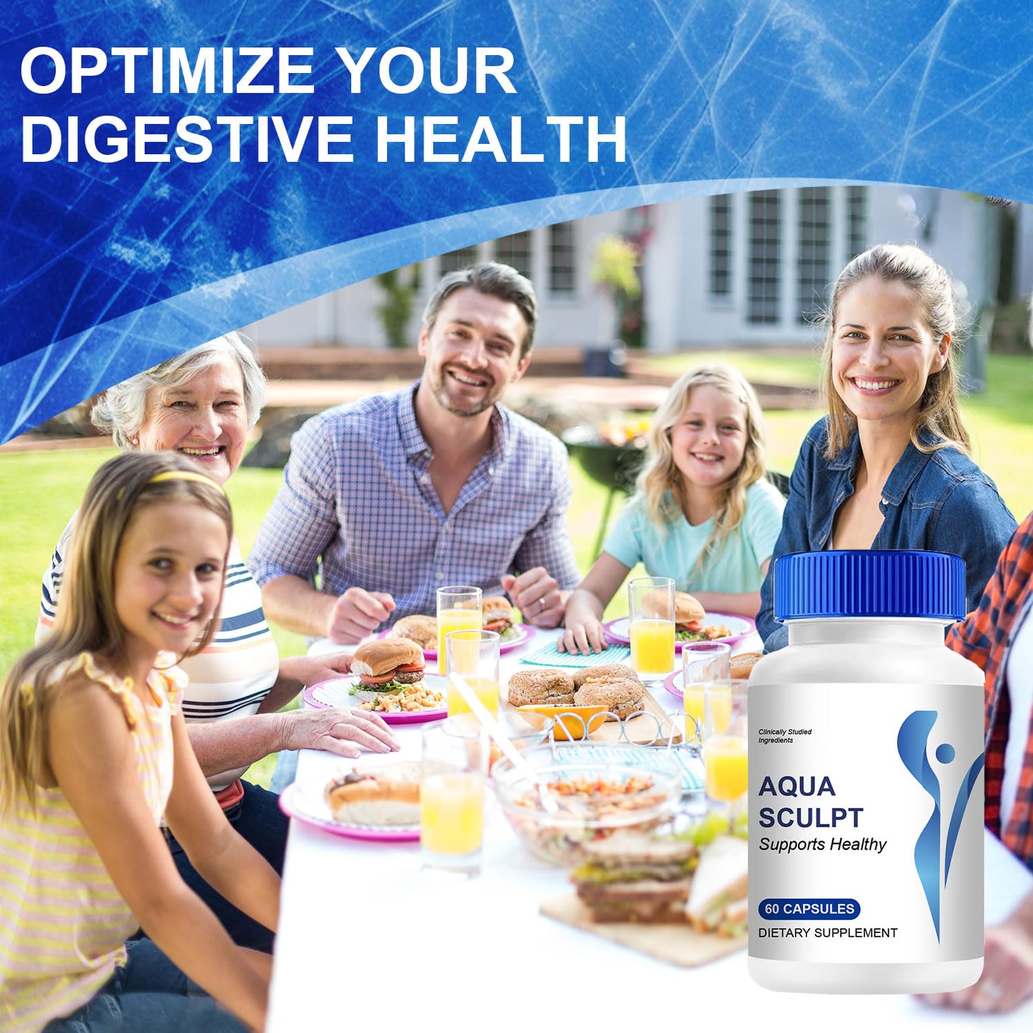 Aqua Sculpt third-party tested label signals quality and purity.