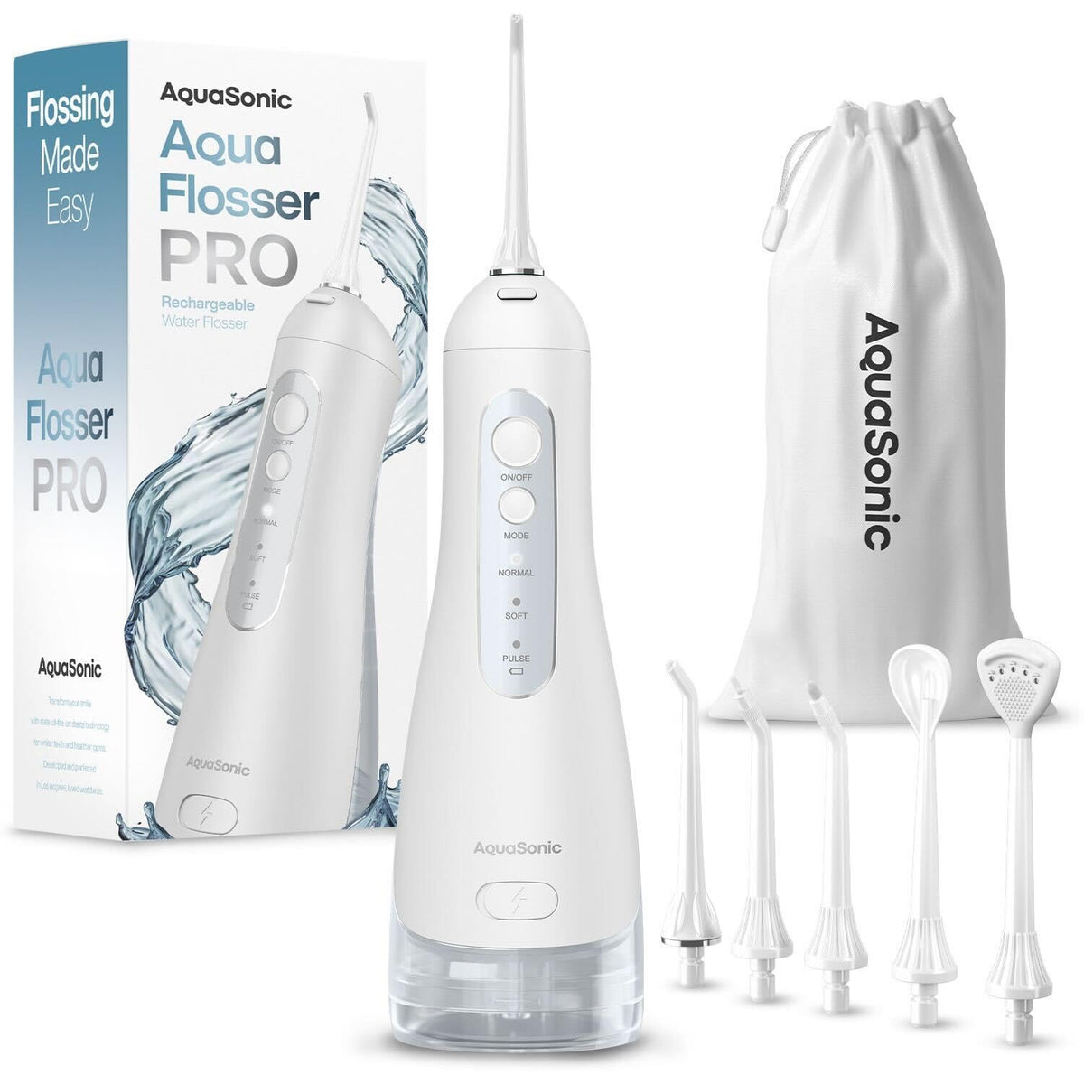 AquaSonic Aqua Flosser PRO hero image