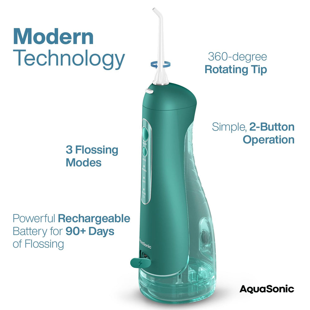 Deluxe tongue tip for fresh breath on AquaSonic PRO