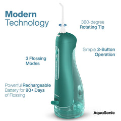 Deluxe tongue tip for fresh breath on AquaSonic PRO