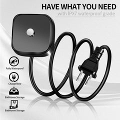 Charger base with power adapter for AquaSonic