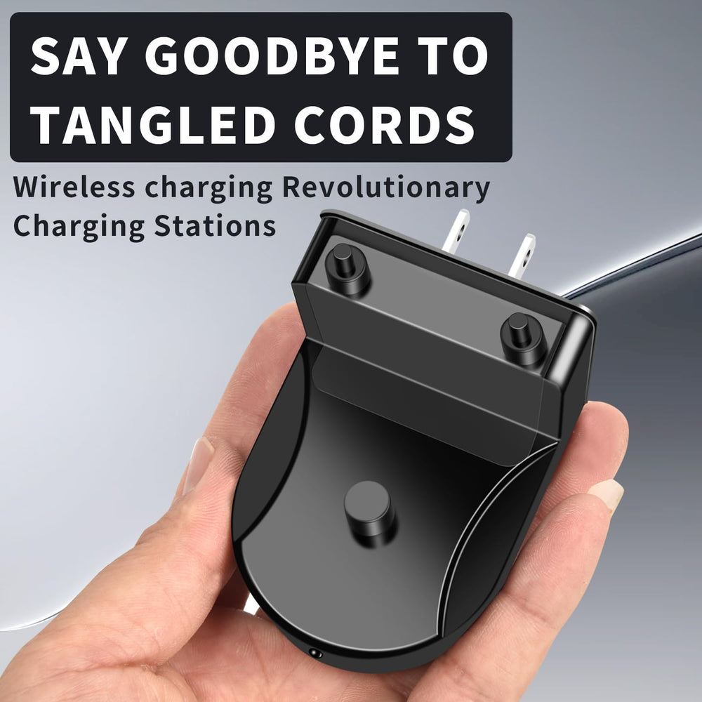 Portable AquaSonic charger base suitable for travel and safe storage