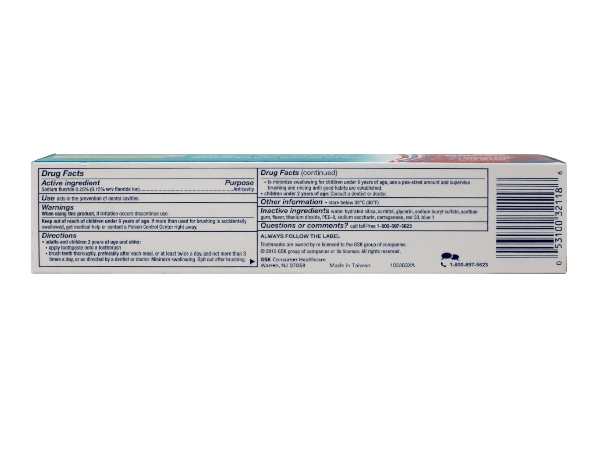 Aquafresh Cavity Protection toothpaste tubes Cool Mint 5.6 oz pack of 6 - 5.6 oz tube