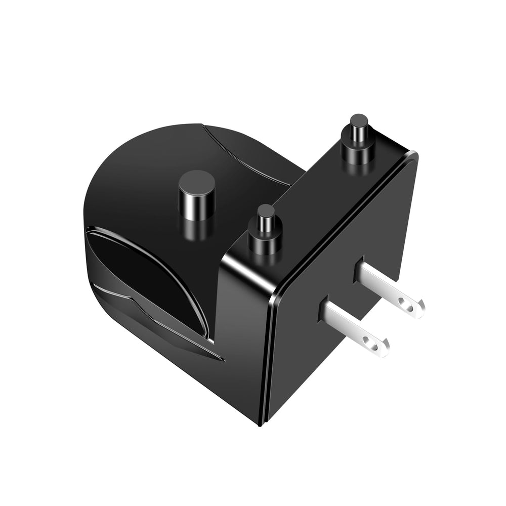 Wireless wall charger mounted on bathroom wall for AquaSonic Black Series