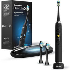 Front view of Aquasonic Clinical AQ toothbrush