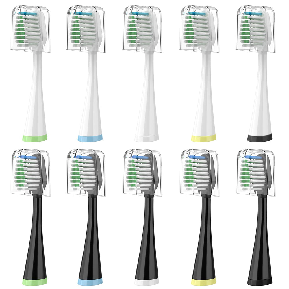 Replacement brush heads for AquaSonic Duo Series and Home Dental Center