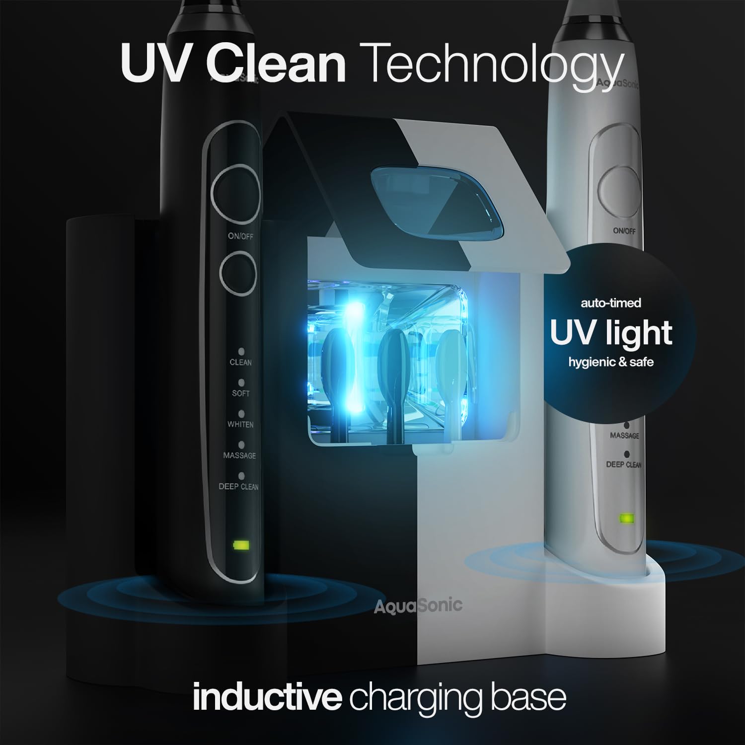 Duo Series PRO UV with ProFlex brush heads attached