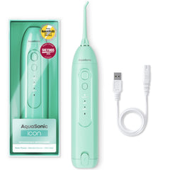 AquaSonic Icon Water Flosser mint front view
