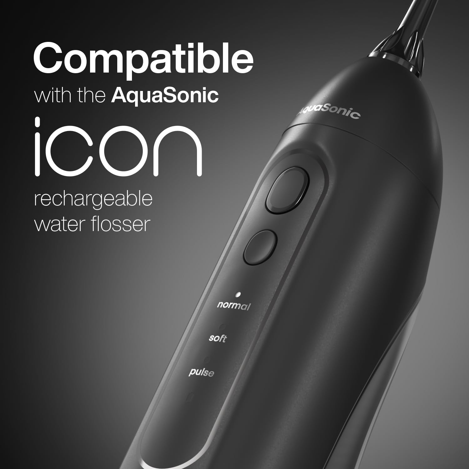 Orthodontic replacement tip designed for braces with AquaSonic