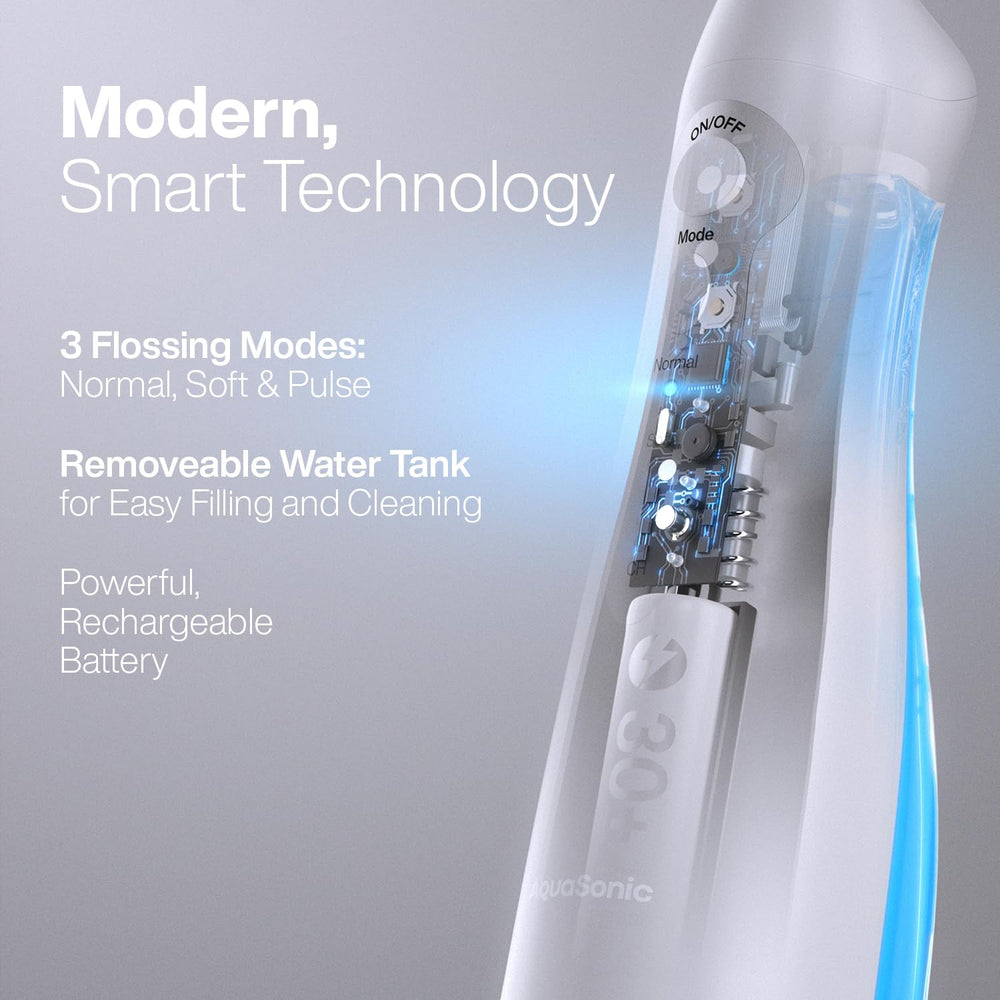 Interchangeable jet tips for AquaSonic water flossing