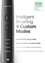 Eight DuPont brush heads included with Aquasonic Black Series