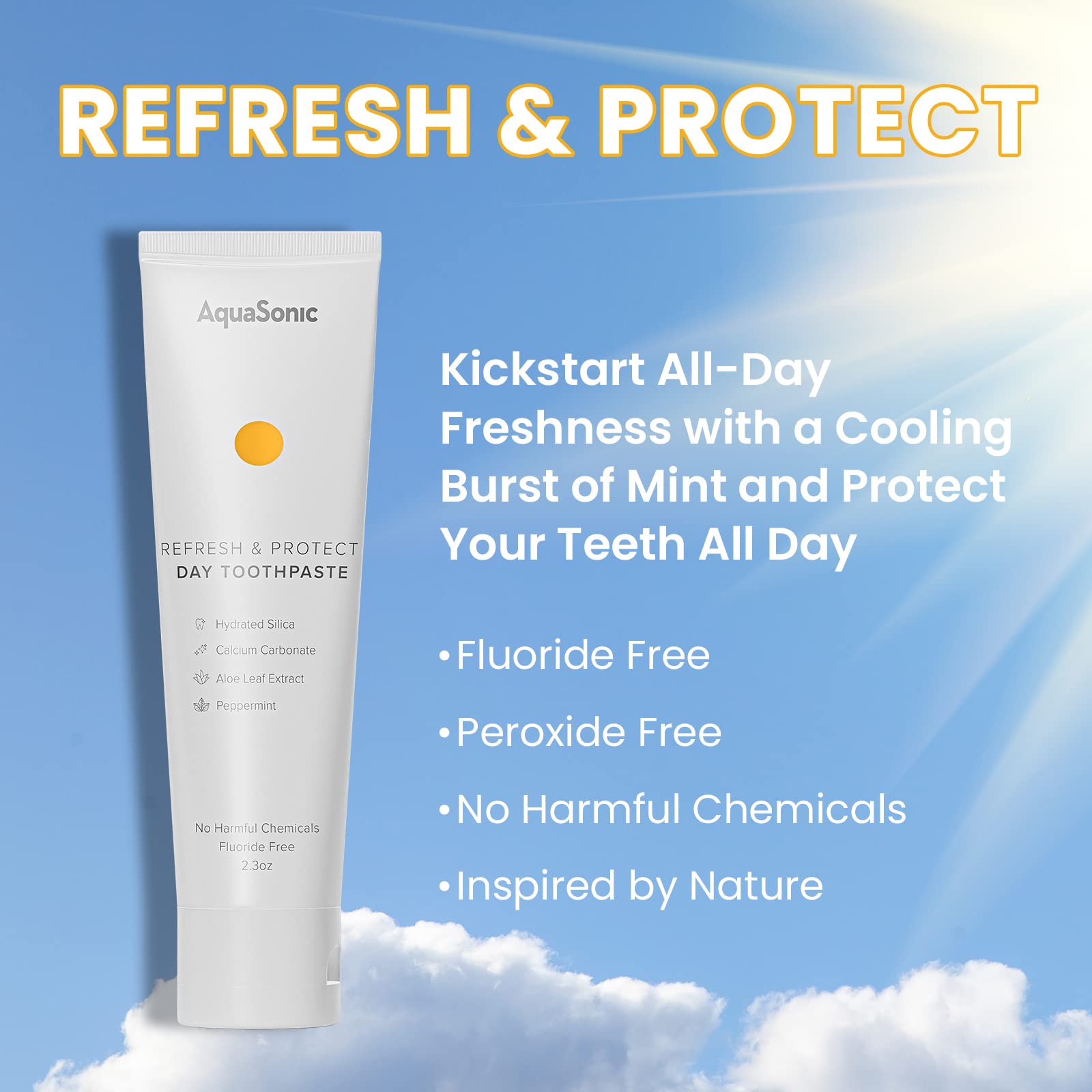Repair & Whiten Night toothpaste tube