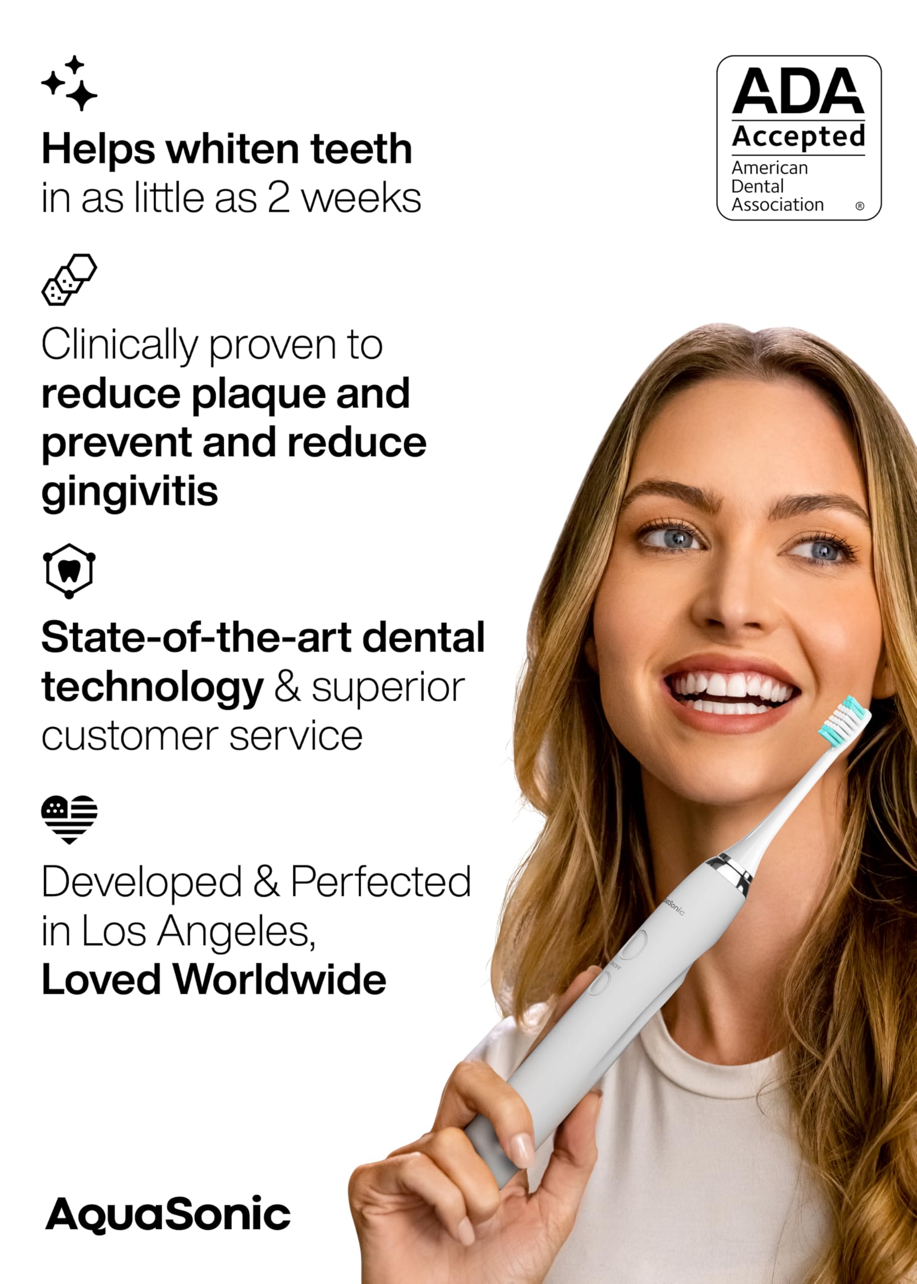 Display of the Vibe Series brushing modes