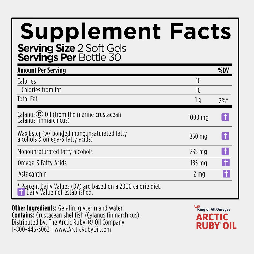 Astaxanthin 2mg image in Arctic Ruby Oil