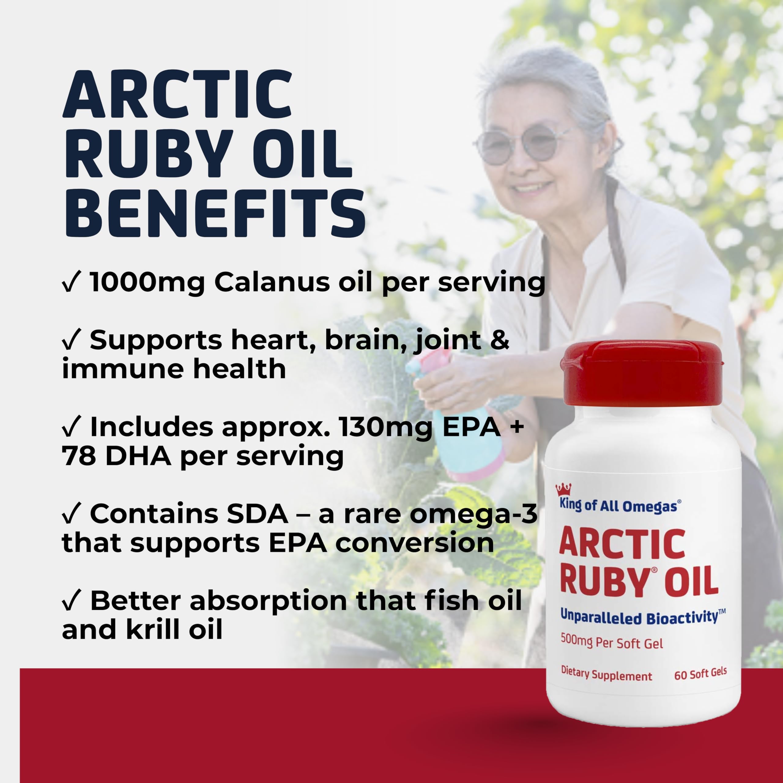 Nutrition facts and ingredients for Arctic Ruby Oil