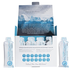 Hero shot of ARCTICCOLLAGEN liquid marine collagen with lemon flavor