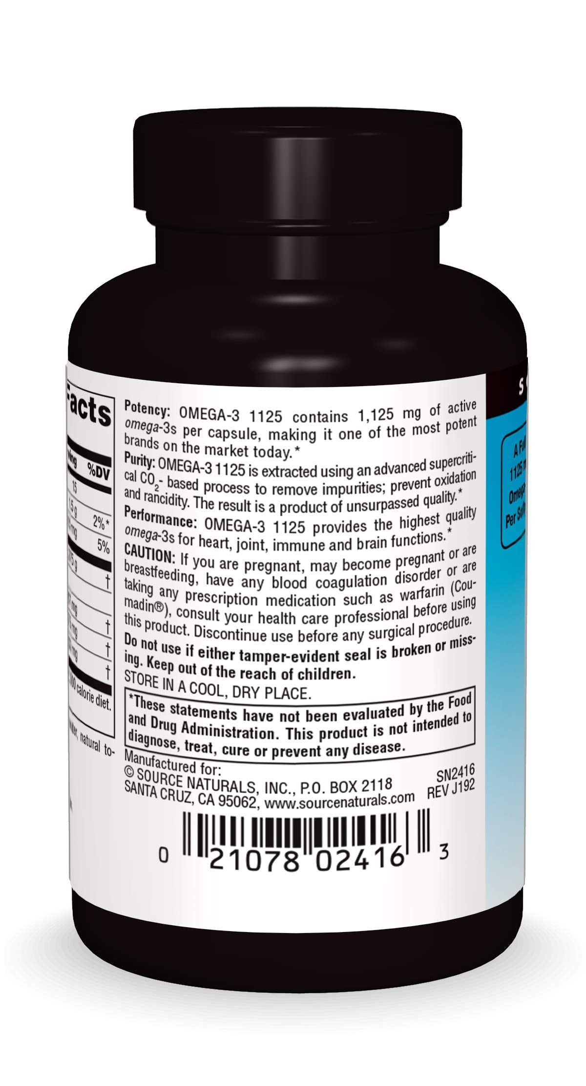 ArcticPure Omega-3 1125mg softgel capsules close-up