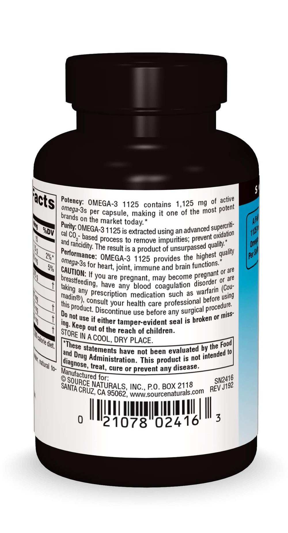 ArcticPure Omega-3 1125mg softgel capsules close-up