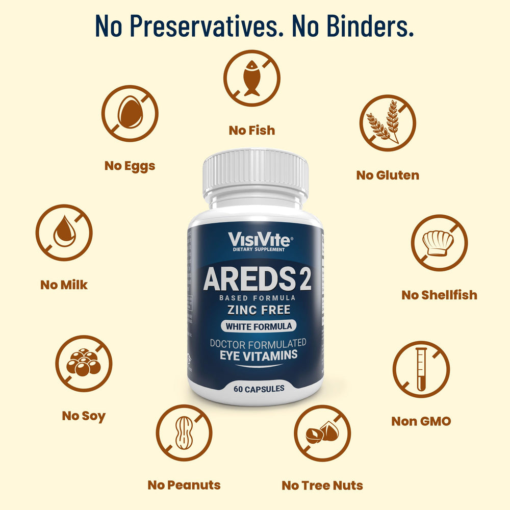 AREDS 2 ingredients including vitamins E and C for eye health