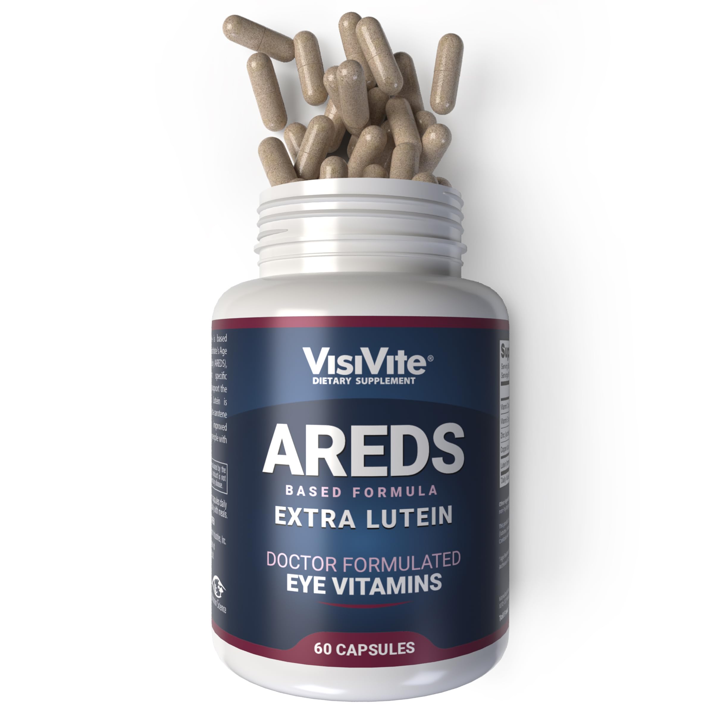 VisiVite AREDS Lutein Eye Vitamins bottle front