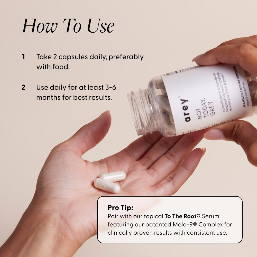 Man taking Arey Not Today daily supplement