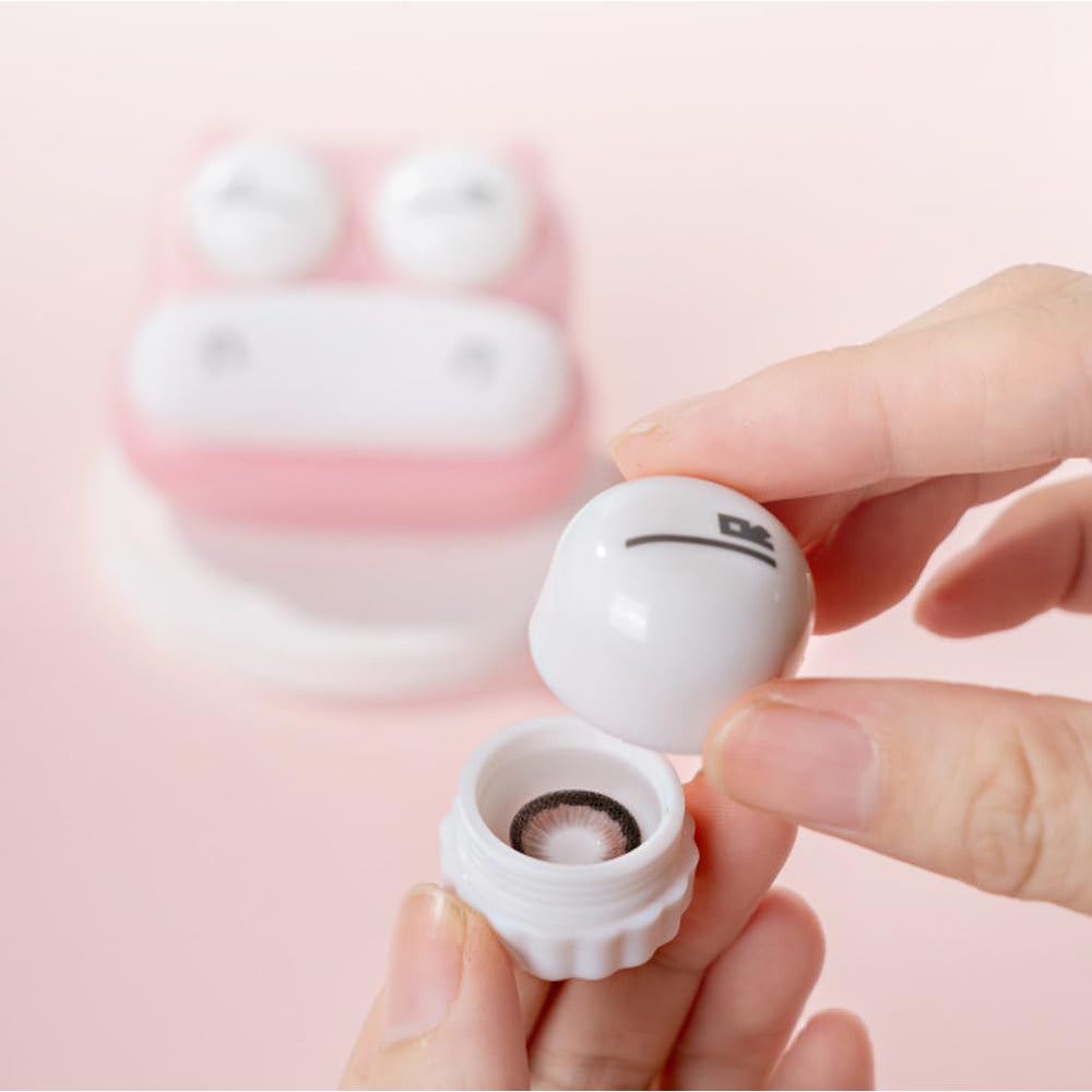 ARFUKA pink portable lens cleaner – close-up front view