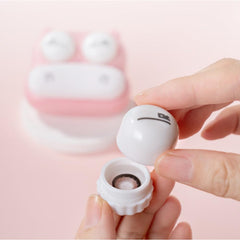 ARFUKA pink portable lens cleaner – close-up front view