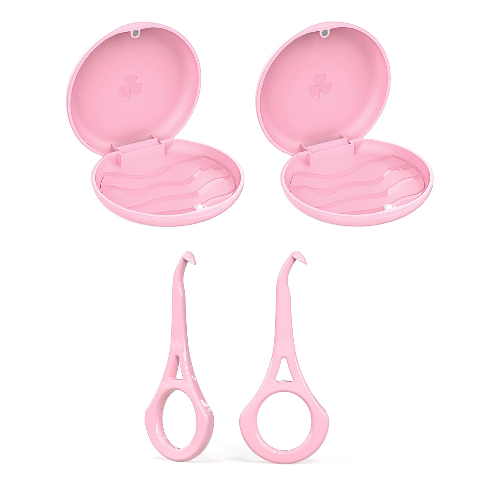 Front view of the ARGOMAX 2-pack retainer case