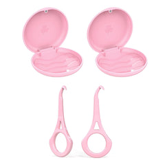 Front view of the ARGOMAX 2-pack retainer case