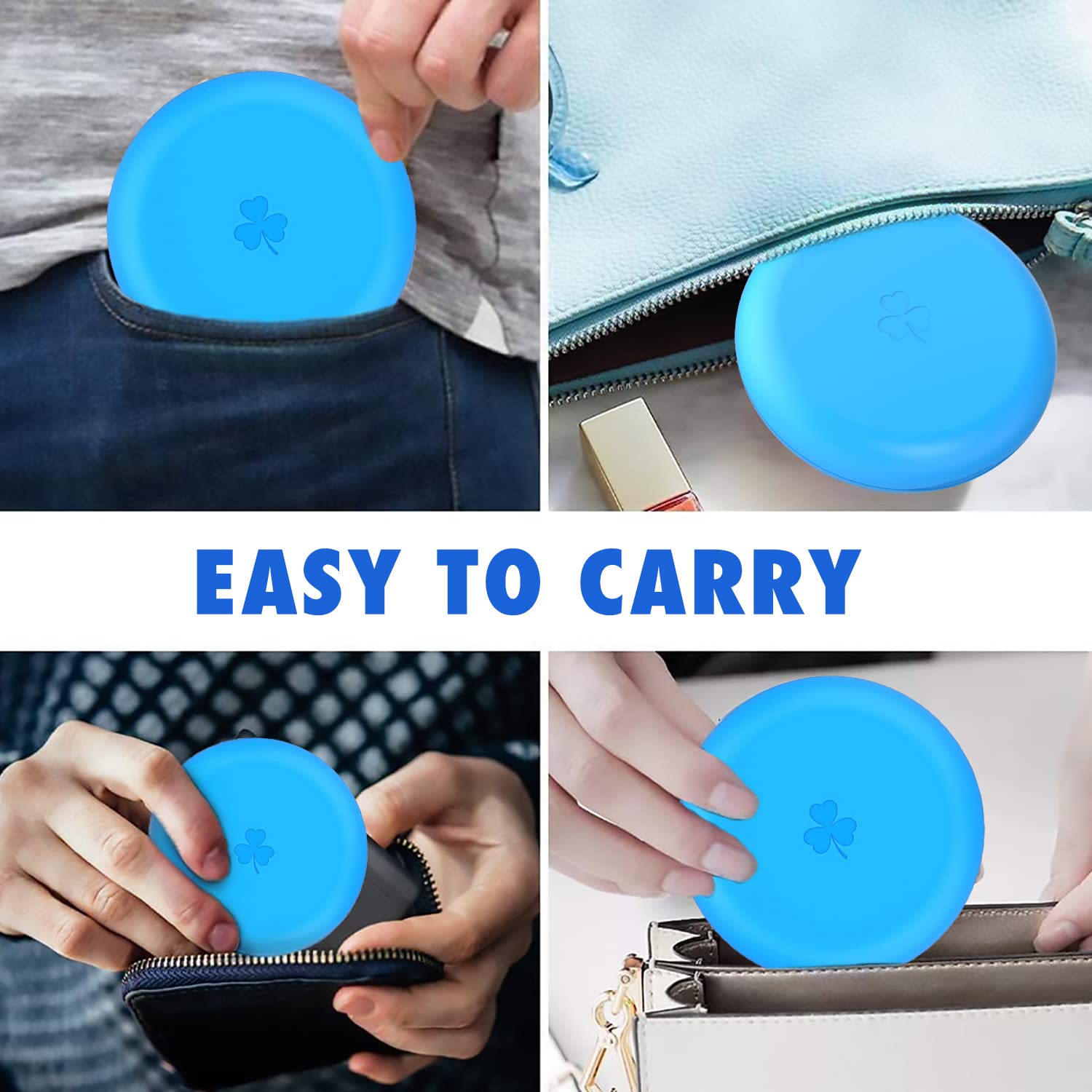 Compact travel case for on-the-go dental storage