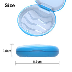 ARGOMAX aligner case blue with silicone - top view