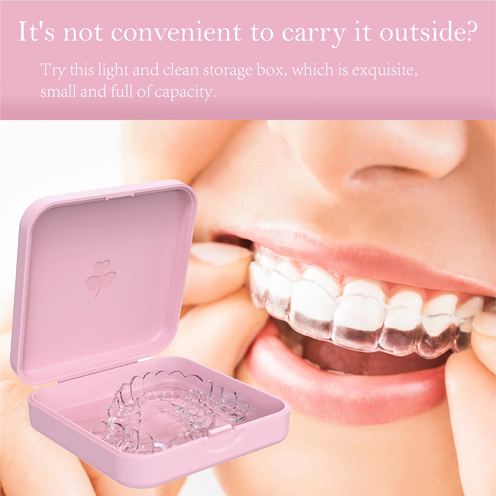 ARGOMAX aligner case interior with aligners