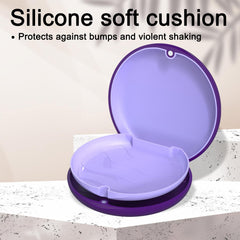 Magnetic closure on the ARGOMAX purple aligner case