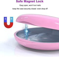 ARGOMAX aligner case with magnetic clasp detail